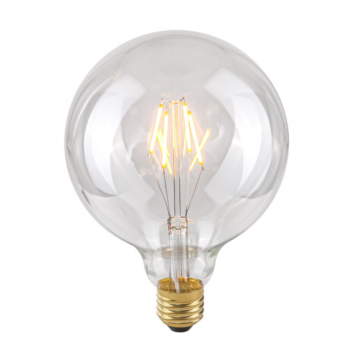 E27 4W 2200K G125 Clear